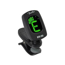 Carregar imagem no visualizador da galeria, Afinador Boston BTU150 Tuning range:A0(27.5Hz)~C8(4186Hz) Tuning mode: Chromatic Tuning precision:±1cent A4 range:440Hz Detection method:Clip Tuning mode: Auto Power supply:3V(CR2032)Lithium battery (incluido)