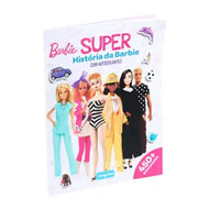 Super História da Barbie com Autocolantes