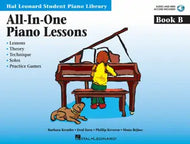 All in one piano lessons book B