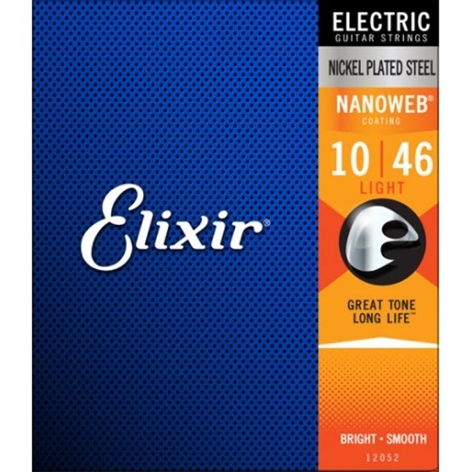Elixir Nanoweb 10 46 - Jogo de Cordas Aço 010