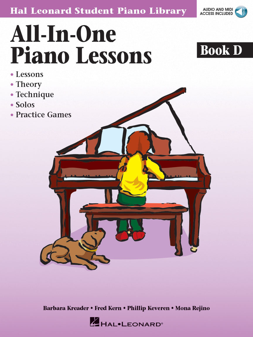 Hal Leonard All-in-one Piano Lessons - Book D