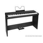 Piano Medeli SP201 + Móvel Medeli ST430 + Banco Madeira (Conjunto)