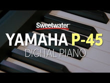 Carregar e reproduzir vídeo no visualizador da Galeria, Piano Yamaha P-45
